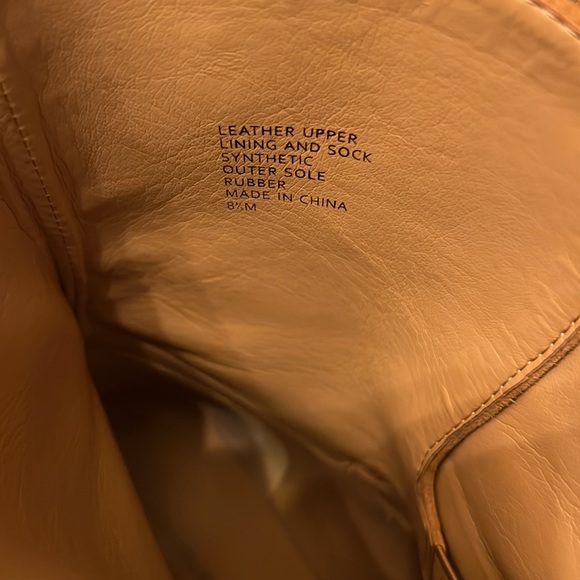 Leather Suede Booties BANANA REPUBLIC - Picture 6 of 8